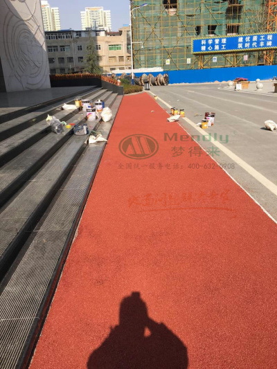 航天五一〇所 安多彩色路面