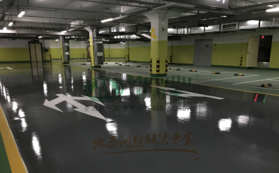 ‌旧地面翻新方案：安多环氧地坪涂层覆盖混凝土裂缝修复技术